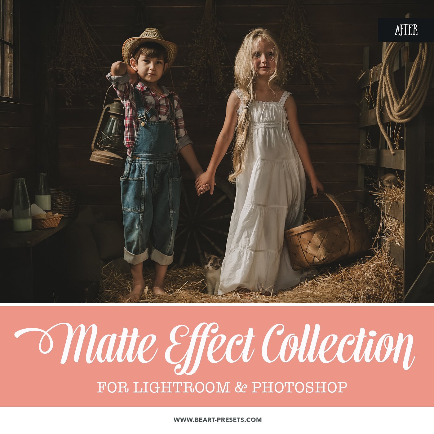 Matte Photoshop actions -amp;