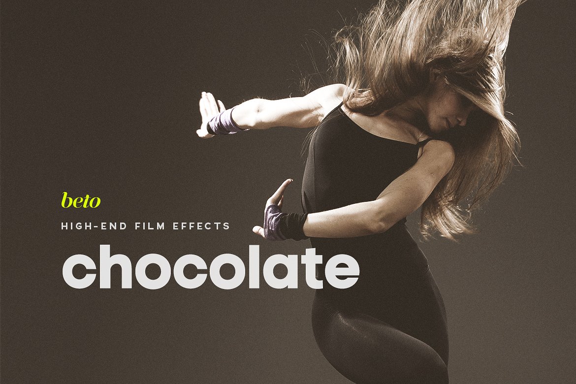 巧克力色调PS动作Chocolate Action #590