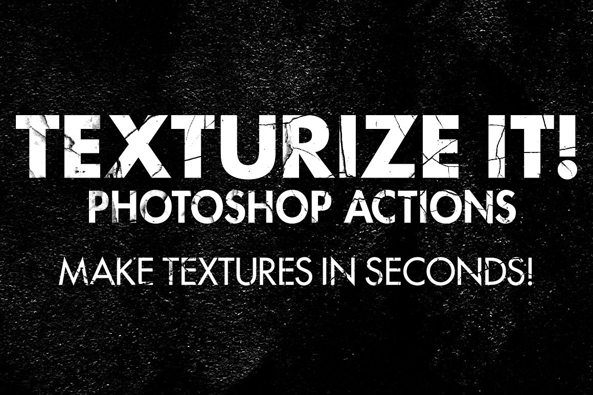 Texturize It! Photoshop Action