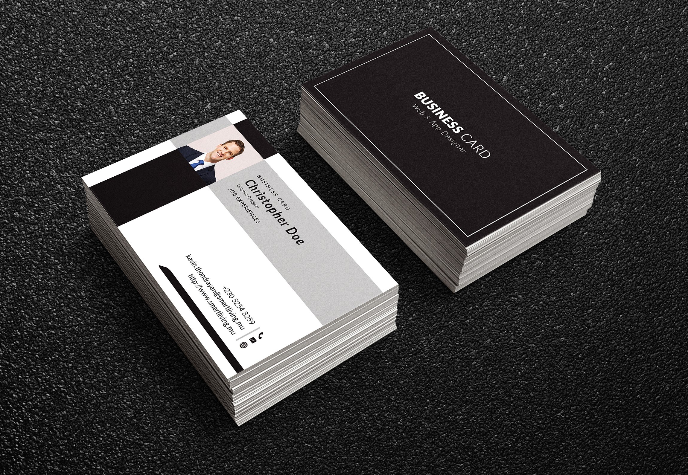 商务名片PSD模板Business Card