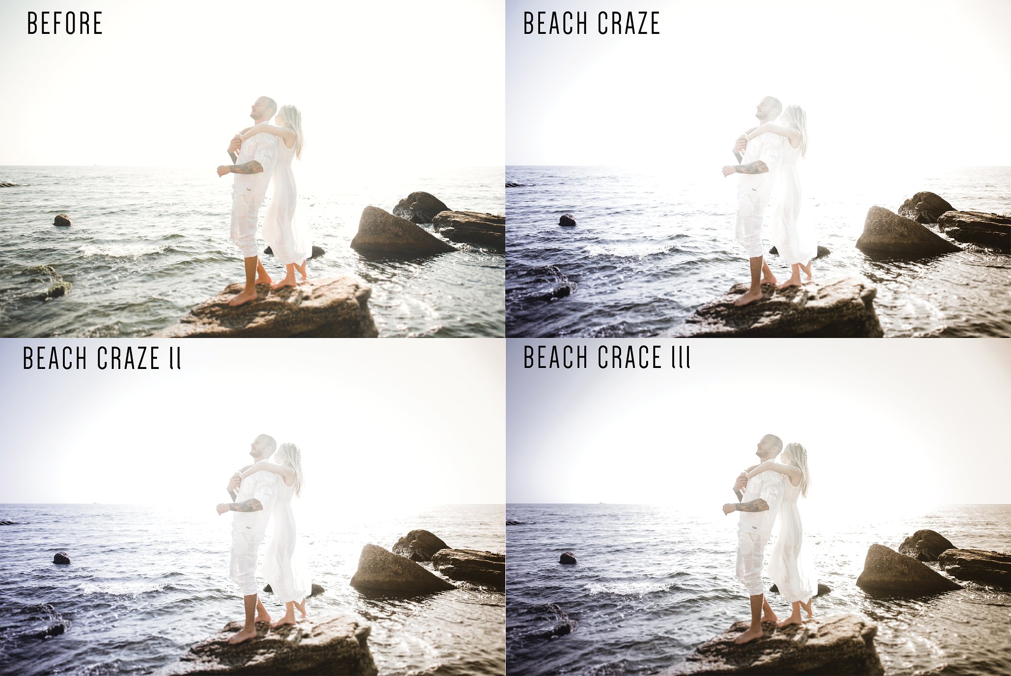 独立缪斯婚纱LR预设Beach Craze LR Prese