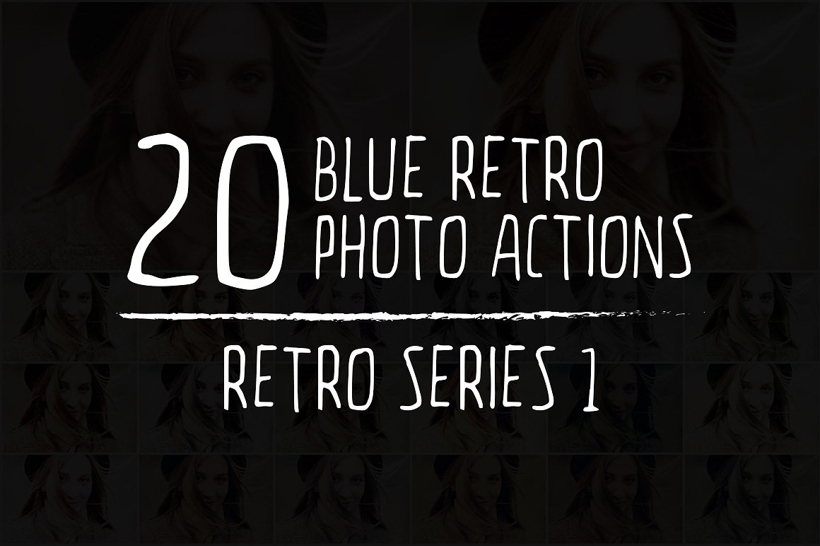 20 Retro Photoshop Actions