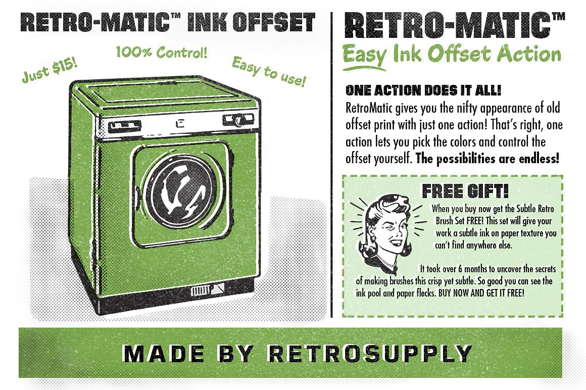 Retro-Matic - Easy Ink Offset