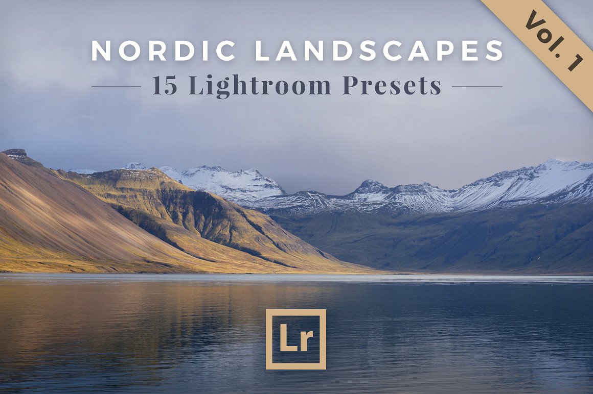 北欧风景调色LR预设Nordic Landscapes 1