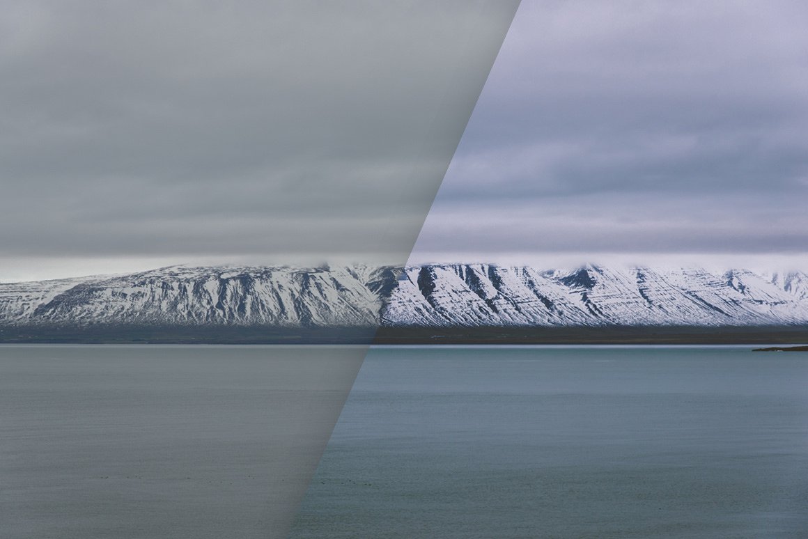 北欧风景调色LR预设Nordic Landscapes 1