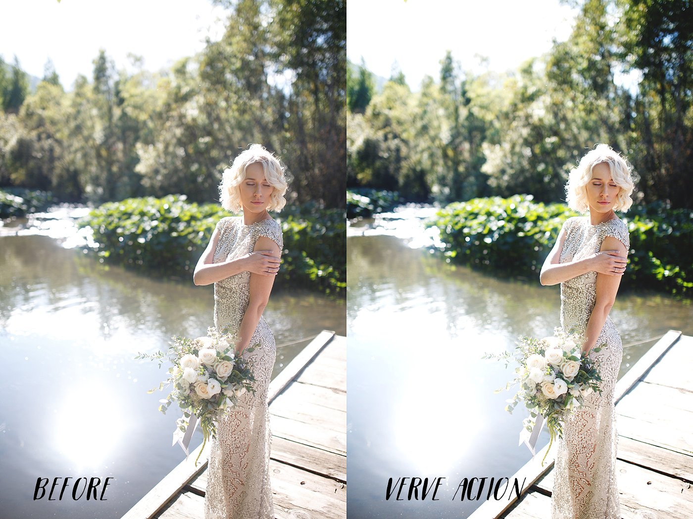 Photoshop wedding actions