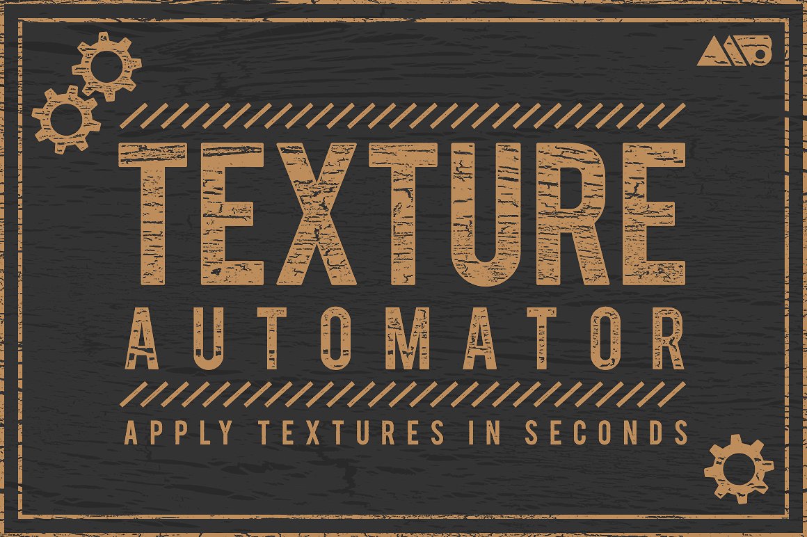 45款复古纹理PS动作Texture Automator 4