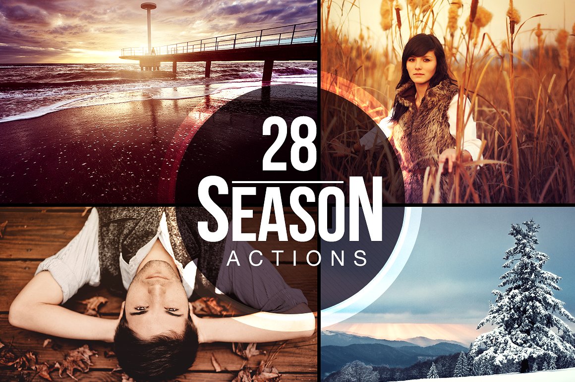 28款季节调色PS动作28 Season Actions #