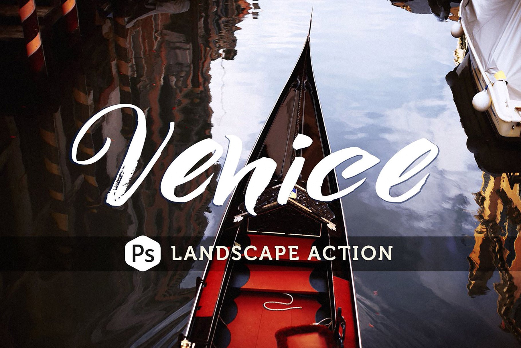 户外景观/城市景观色调PS动作Venice Landscap