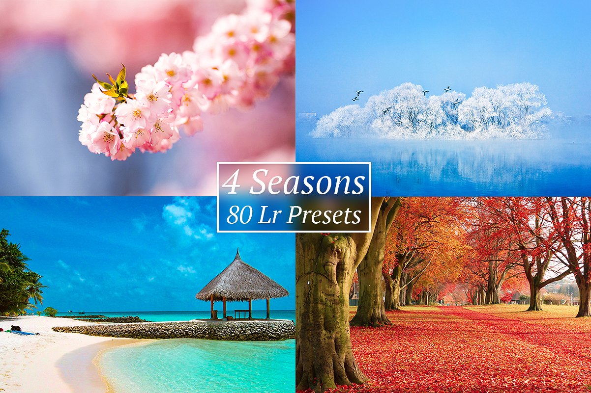 4个季节LR预设4 Seasons Lr Presets #