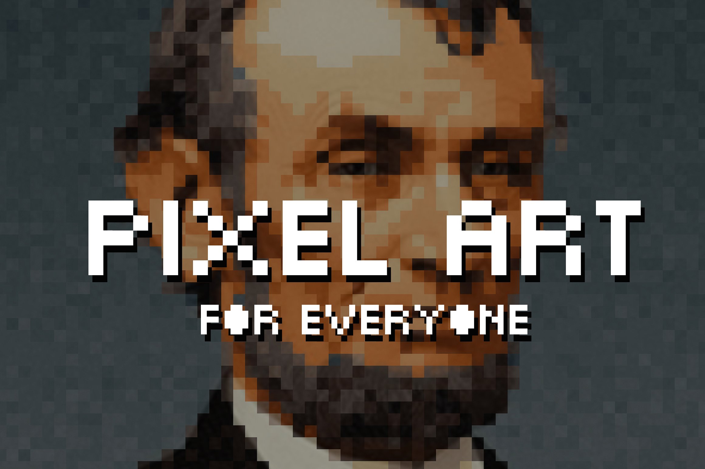 像素艺术PS动作Pixel Art - One Click