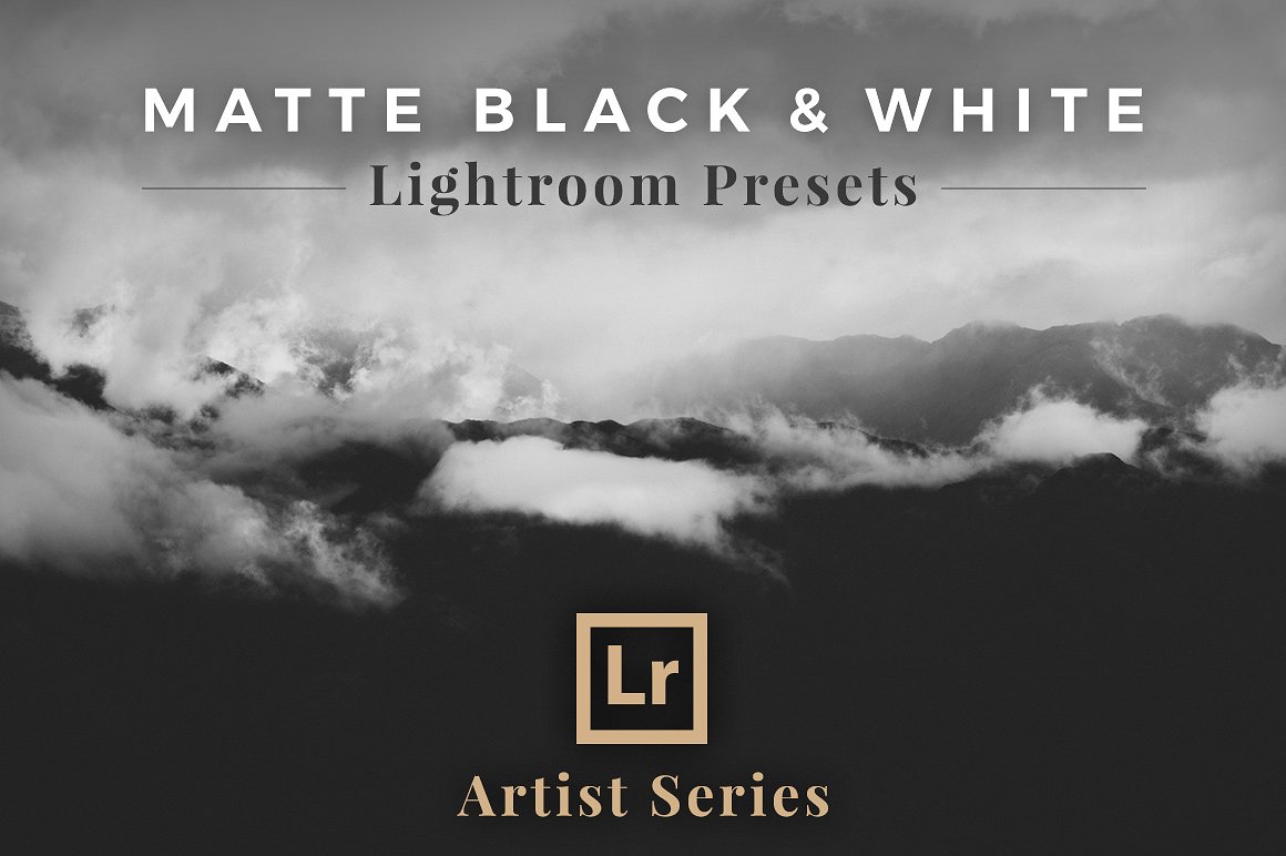 Matte Black White Lightroom Pr