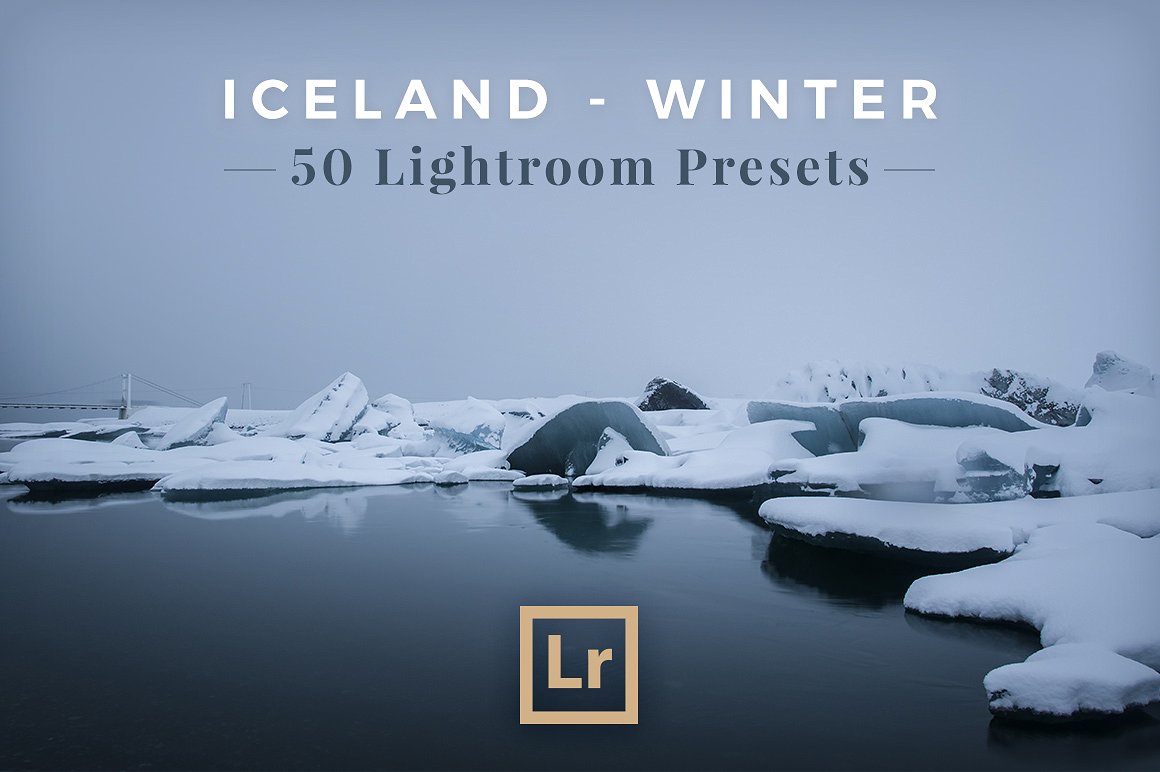 50款冰岛冬季Lightroom预设Iceland Wint