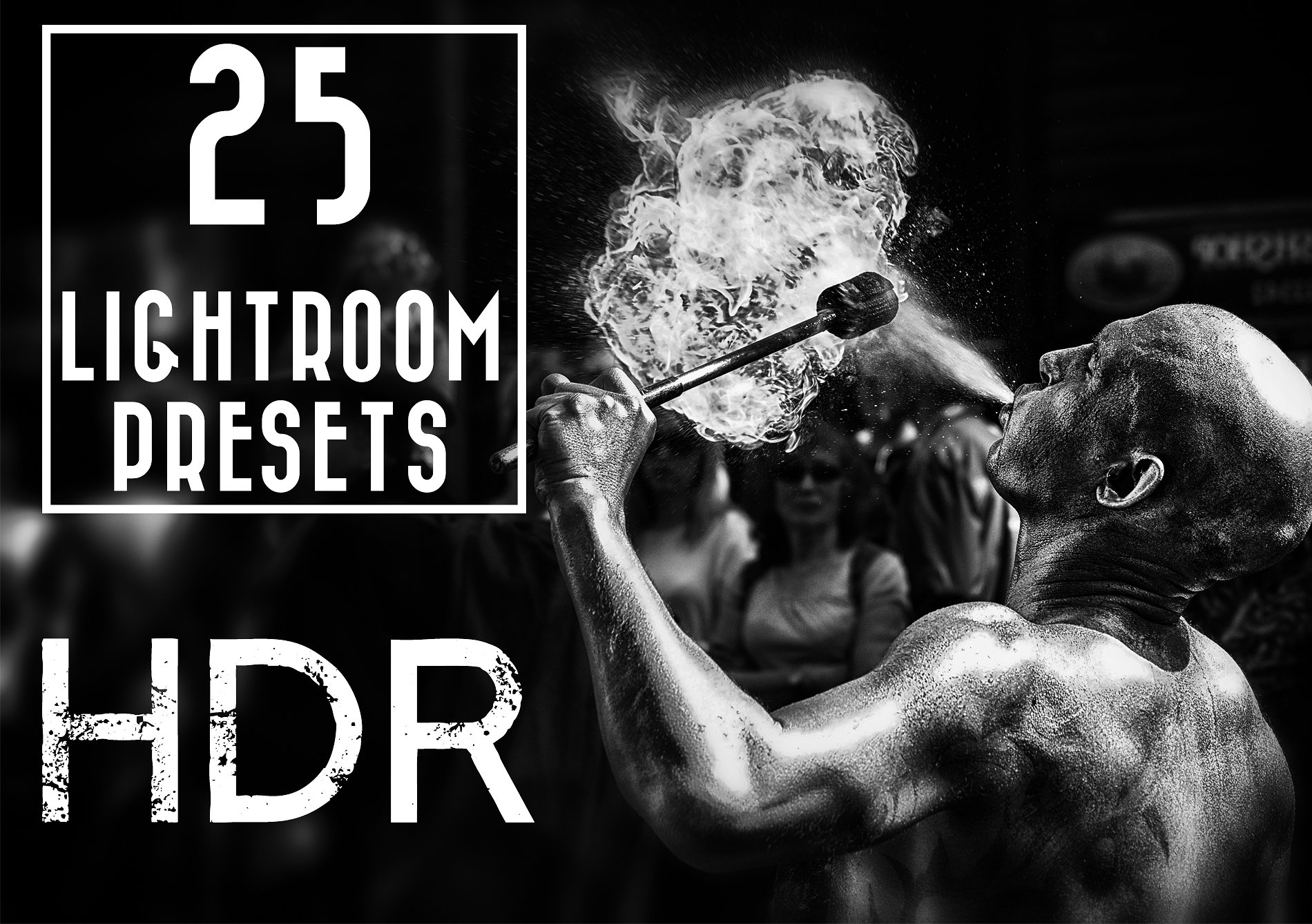 25个创意风景人像LR预设25 HDR Lightroom