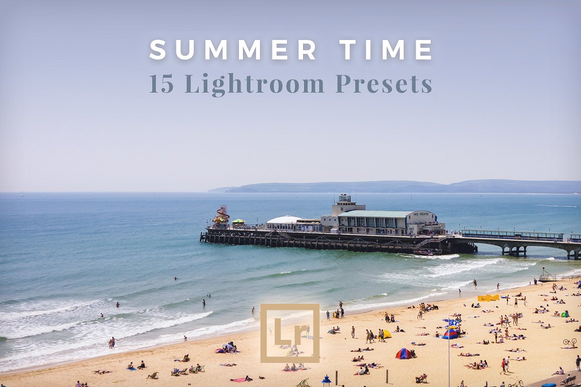 夏季户外自然光线调整LR预设Lightroom Preset