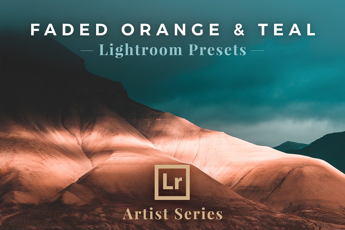 Faded Orange -amp; Teal Lightr