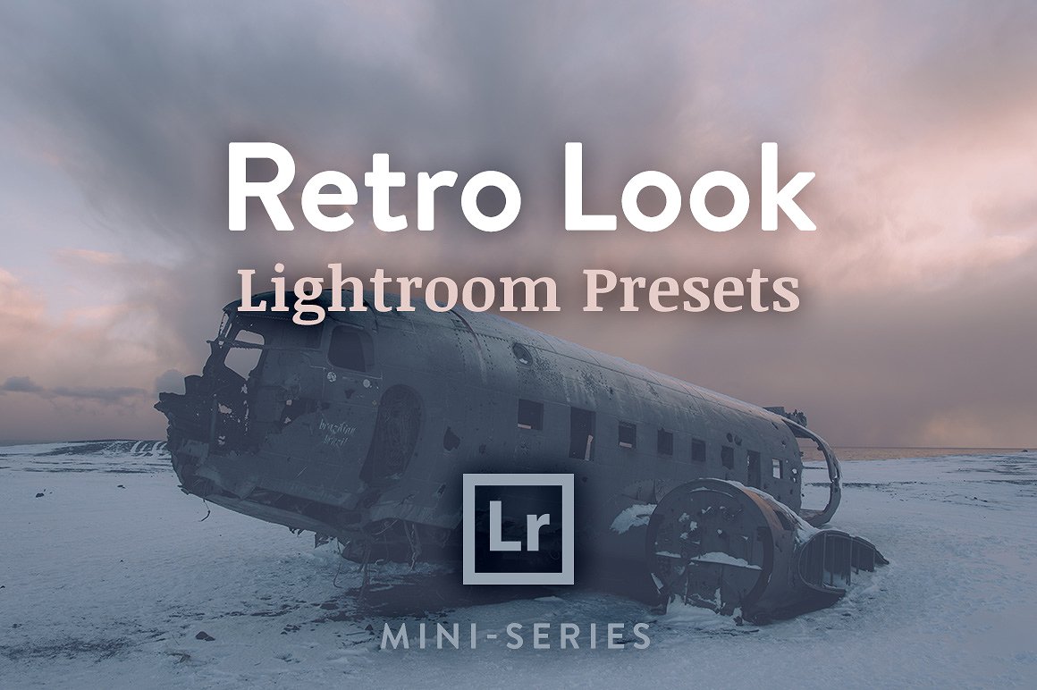 3个复古老式照片LR调色预设素材 Lightroom Pre