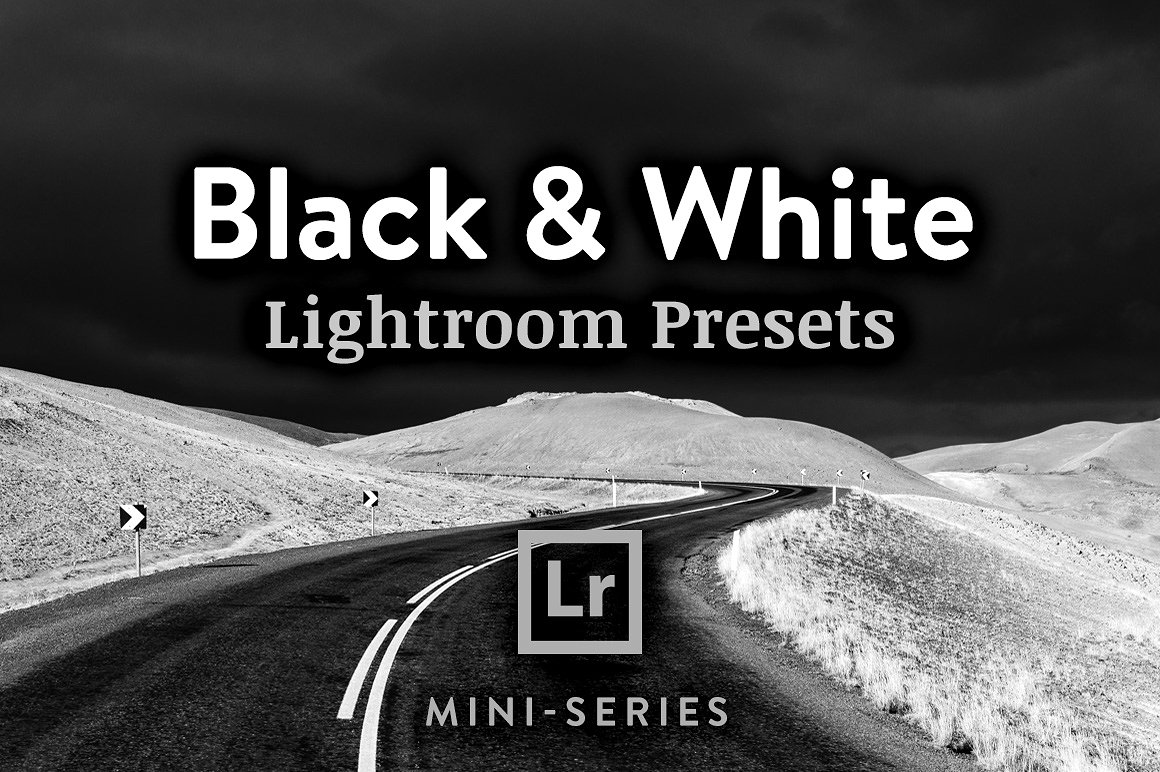 黑白调色LR预设素材 3 Lightroom Presets