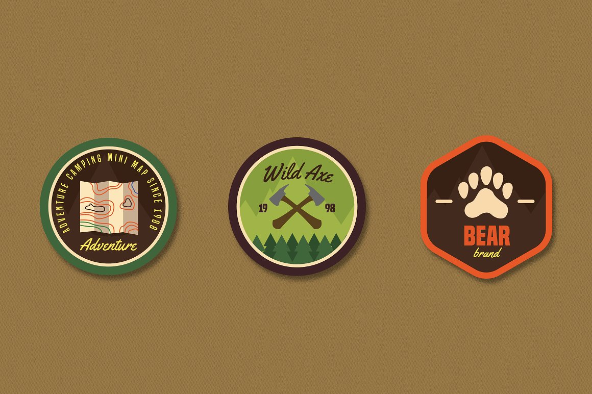 15 Scout Vector Badges icon