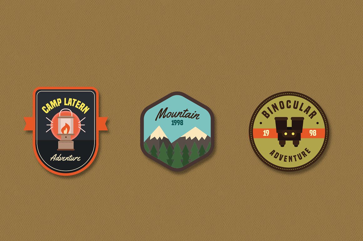 15 Scout Vector Badges icon