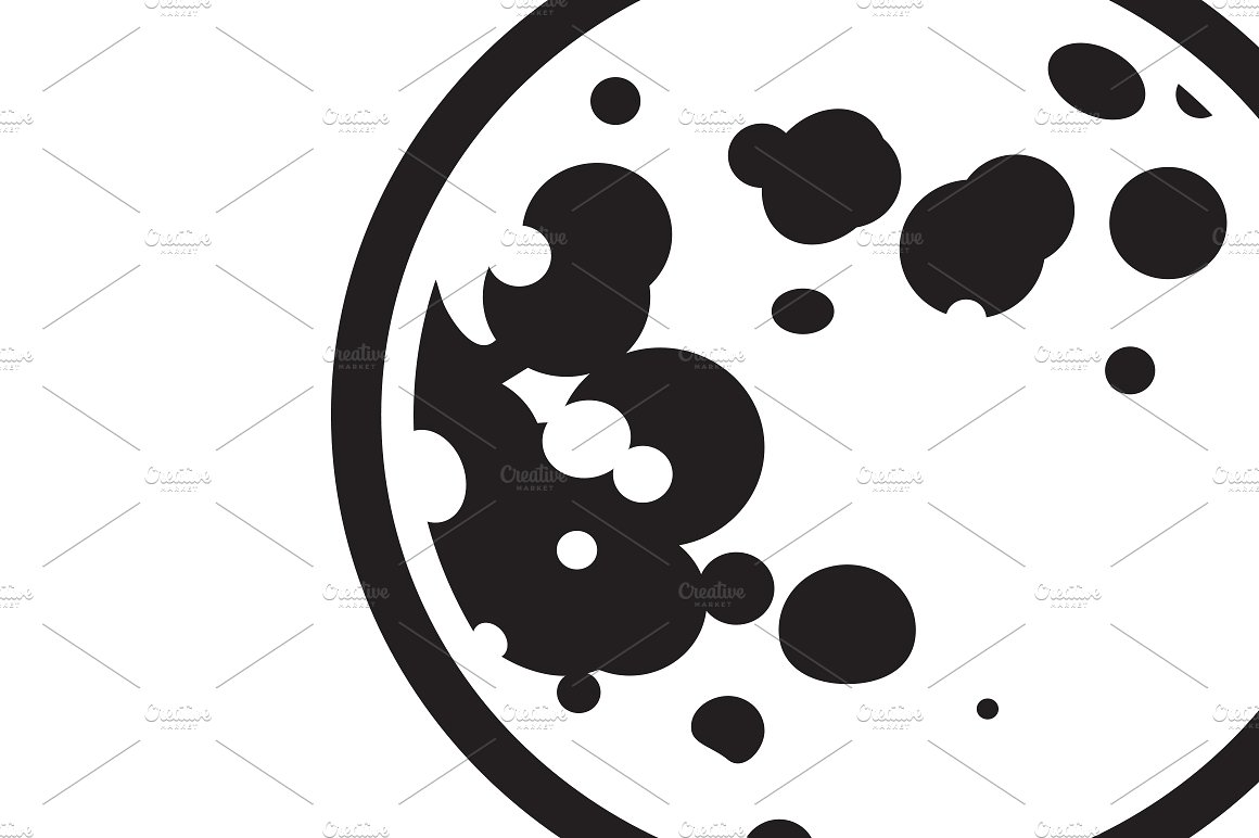 Moon Phases Icon Set