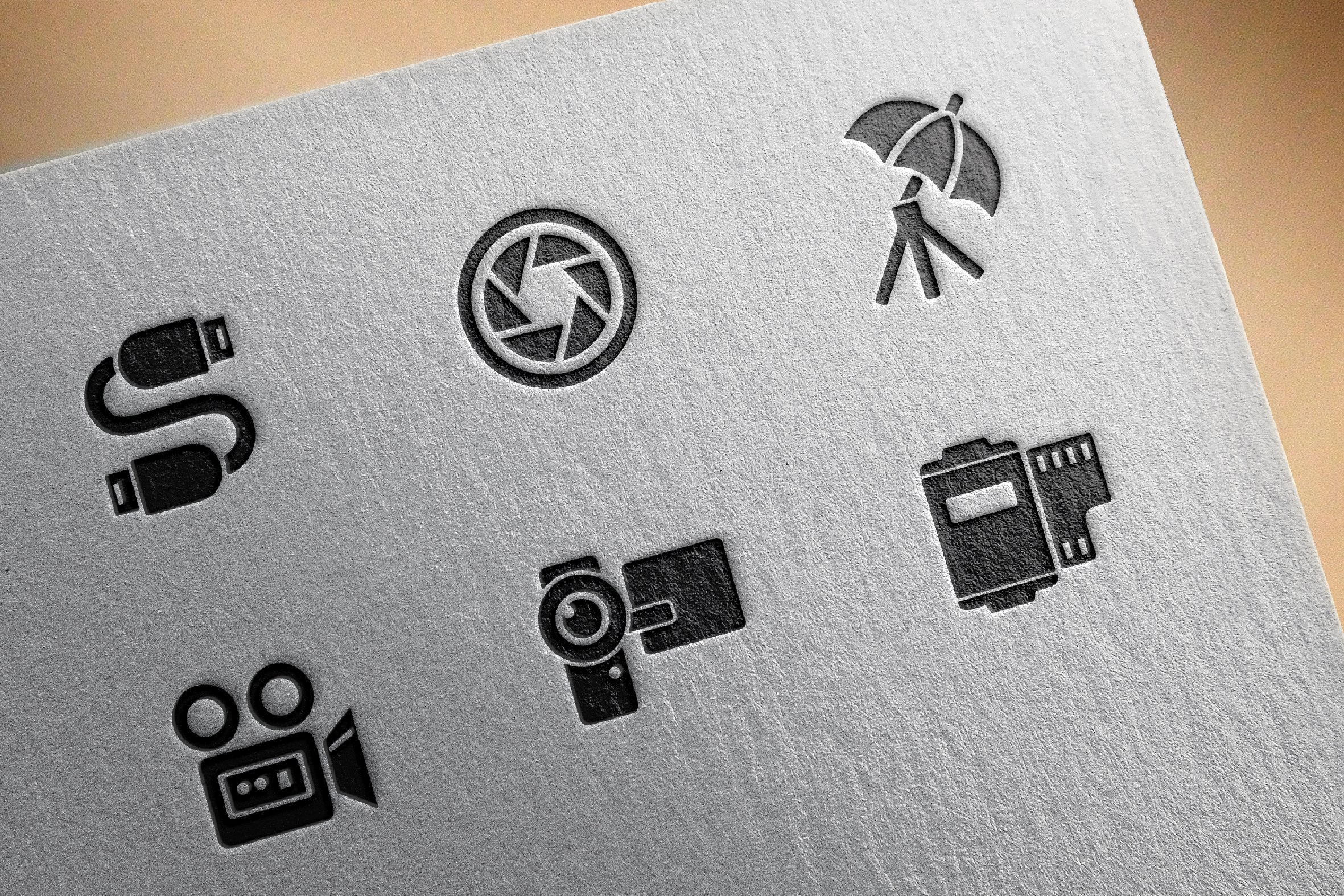 Camera and equipment icons