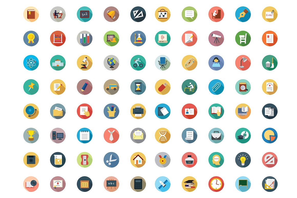 175 Education Vector Icons