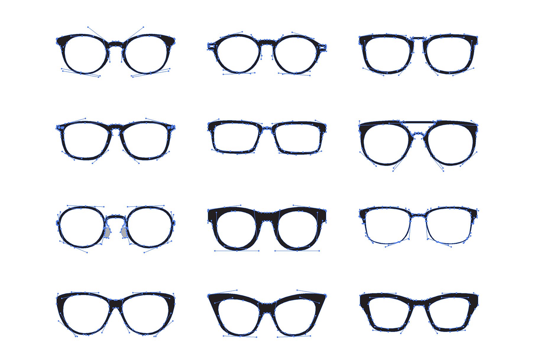 Eyeglasses Frames ( Vector -am