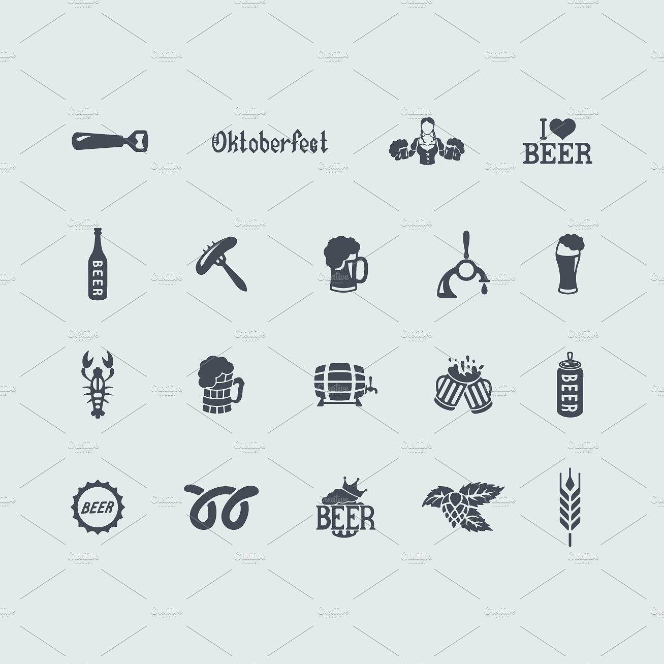 19 beer icons