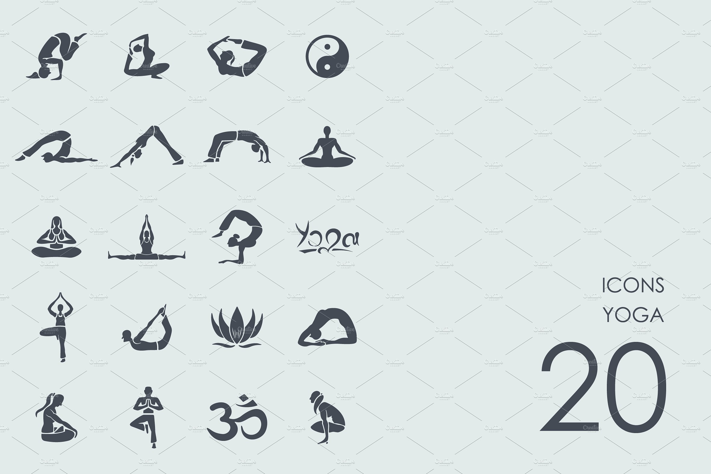 Yoga icons