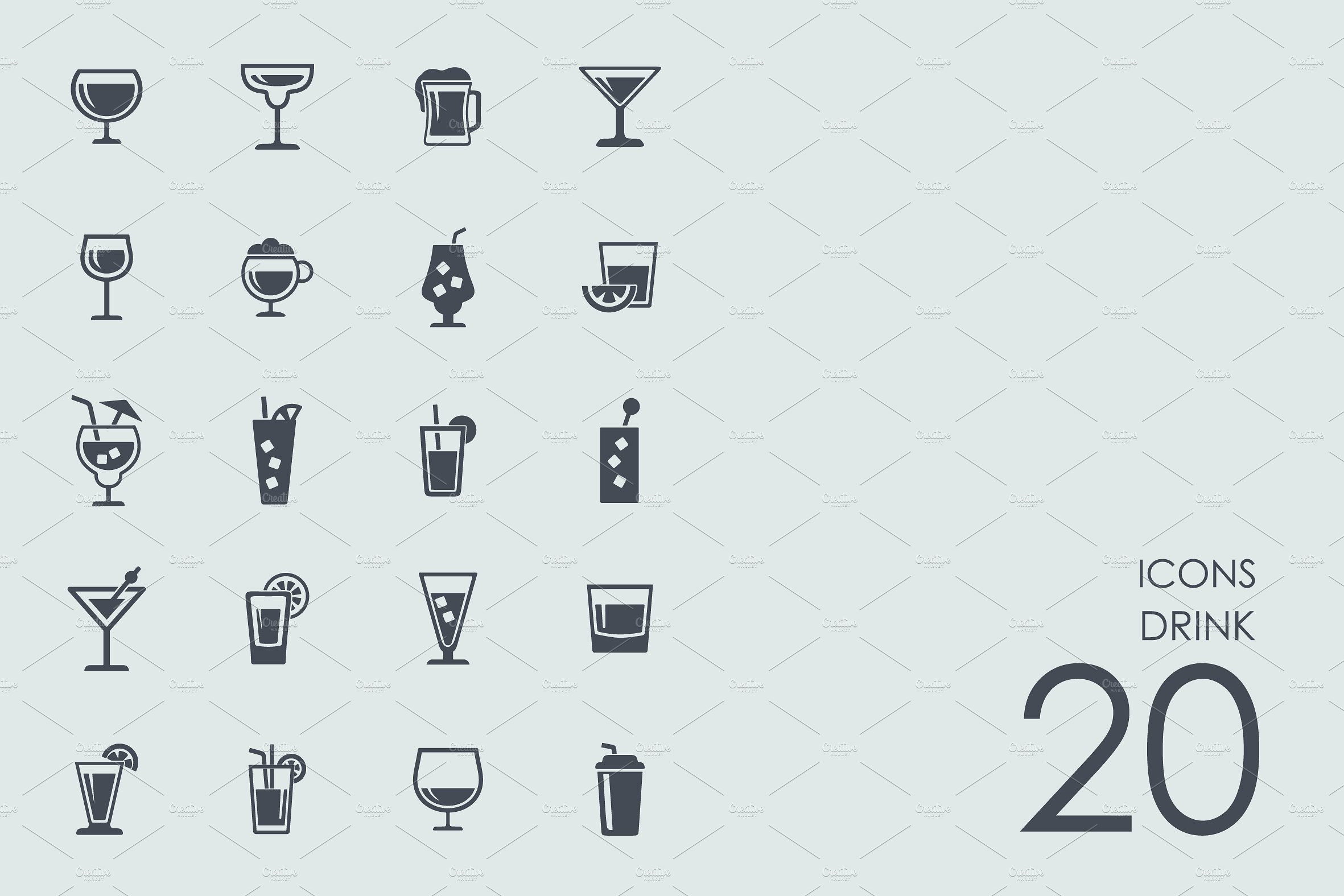 Drink icons BONUS