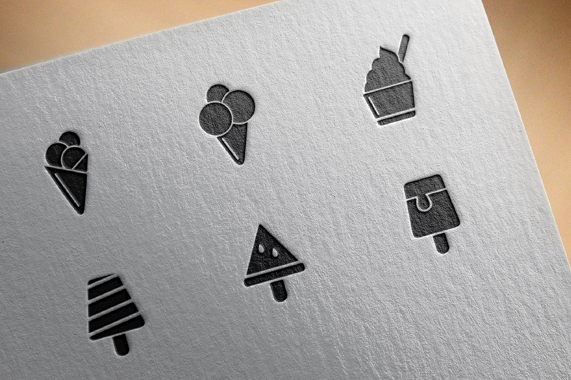 Ice cream icons