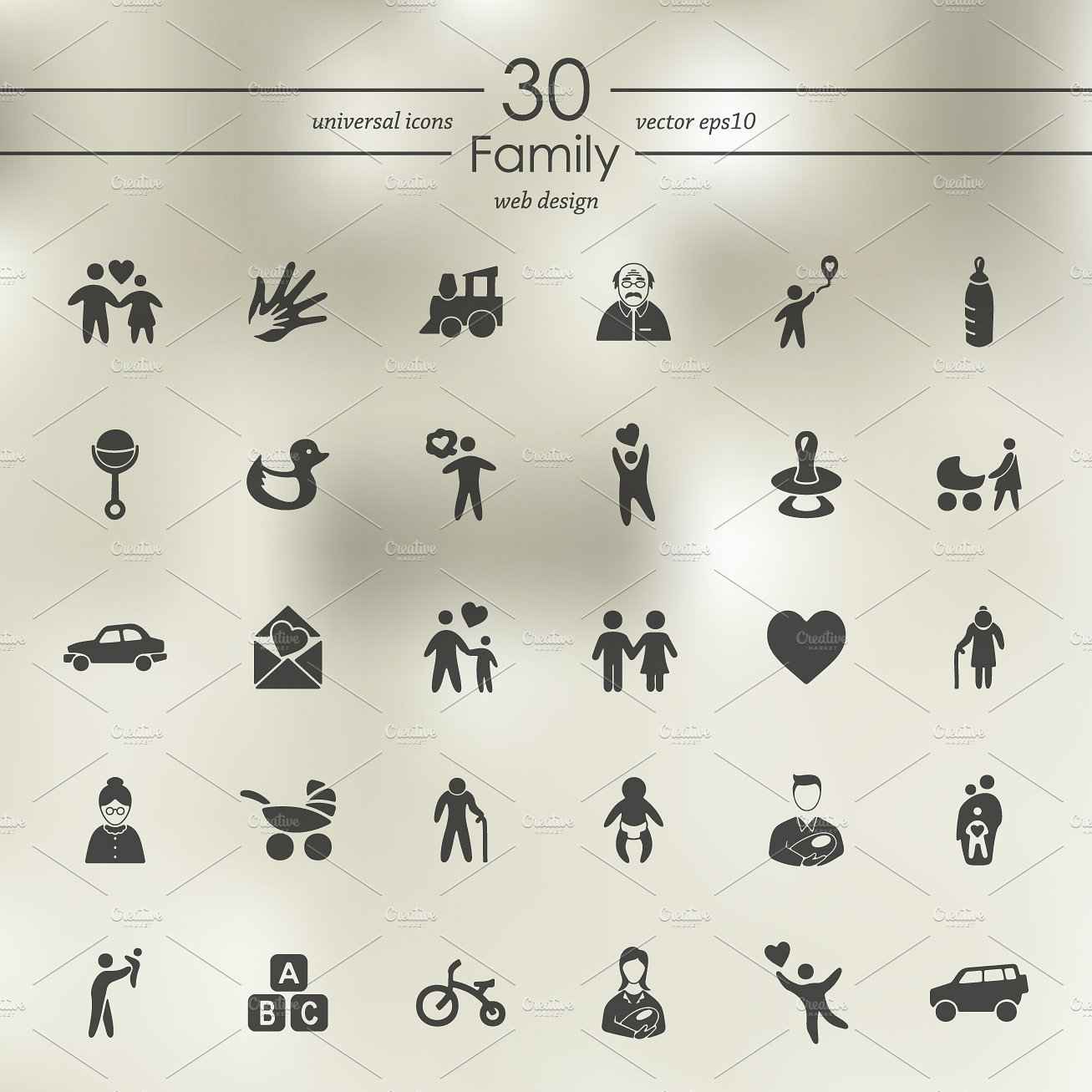 30 FAMILY icons