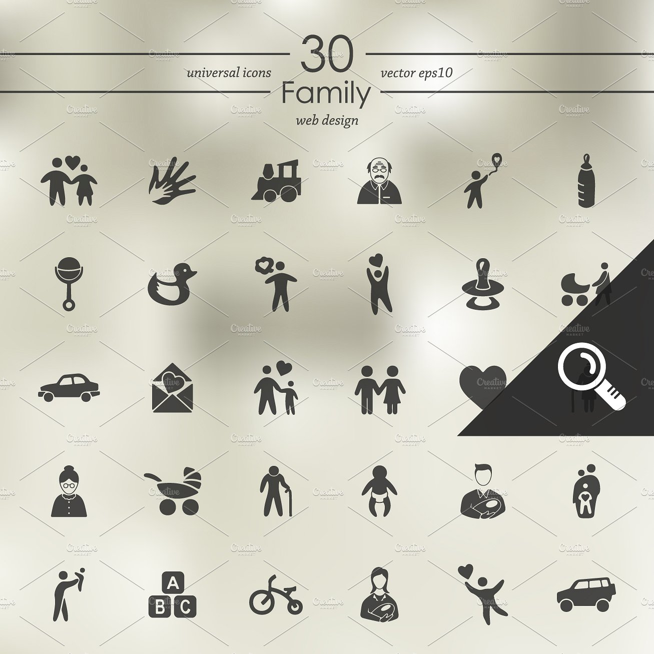 30 FAMILY icons