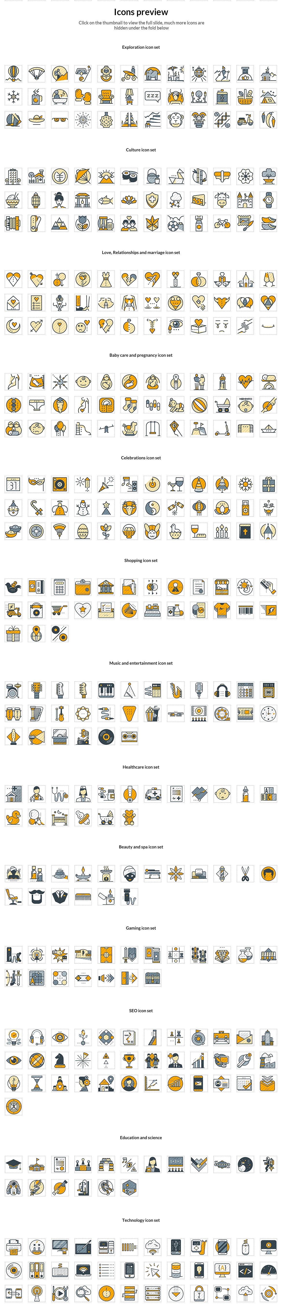 Funline 1000 icons pack