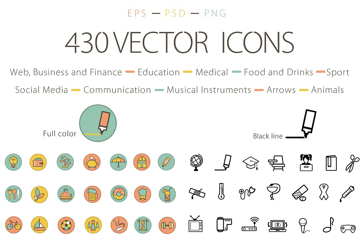 Set of Vector Icons