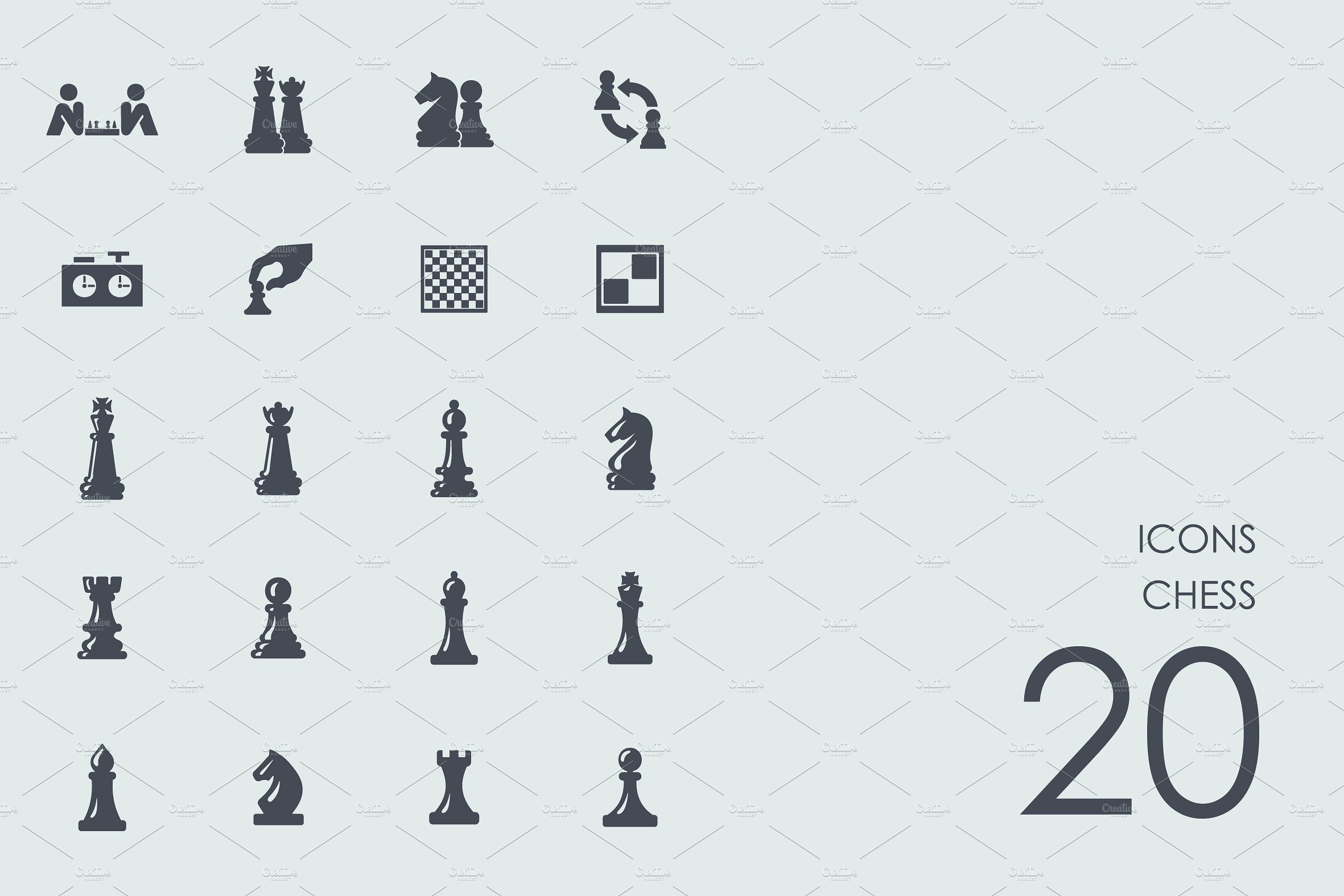 Chess icons