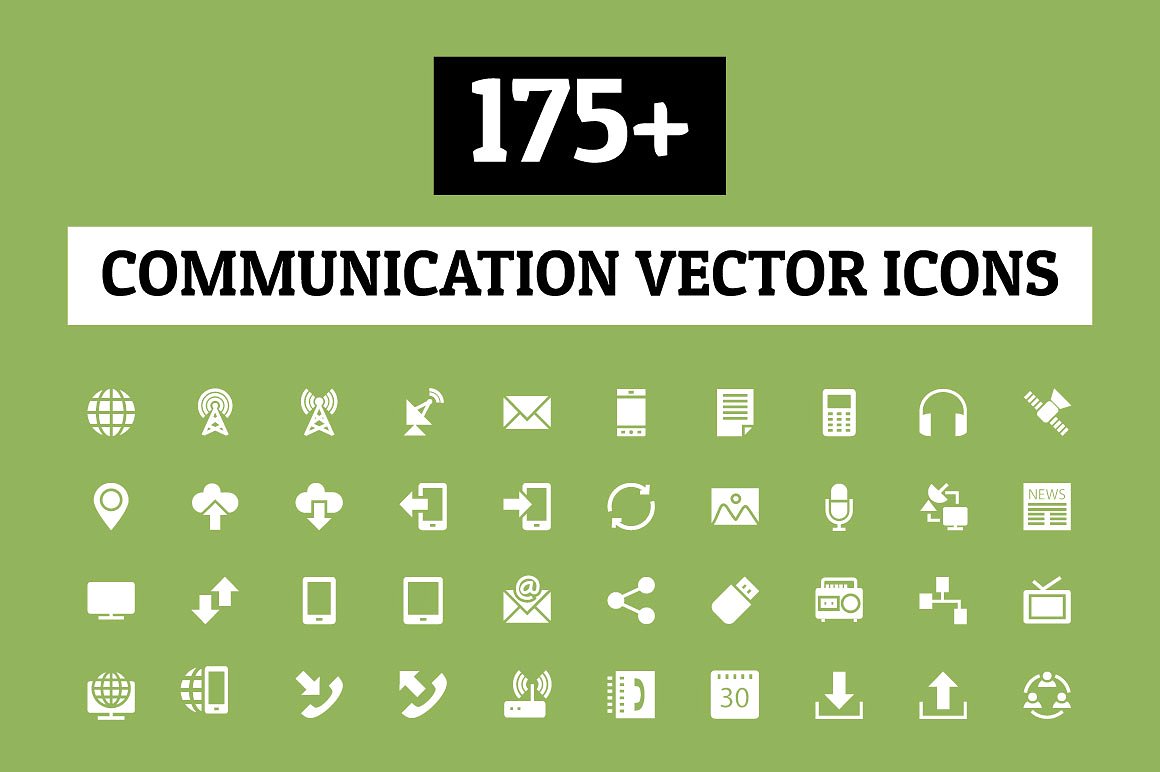 175 Communication Vector Icon