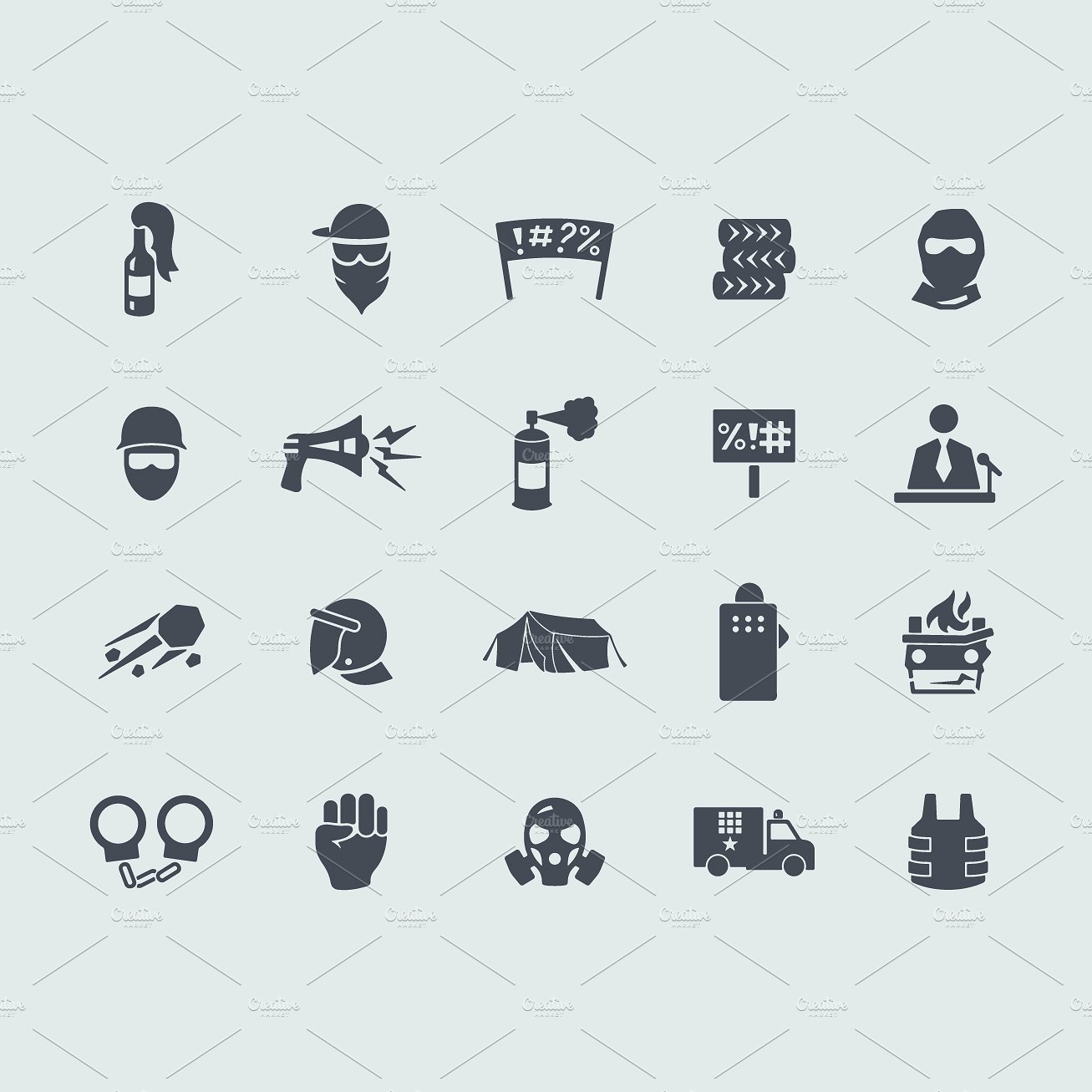 20 revolution icons