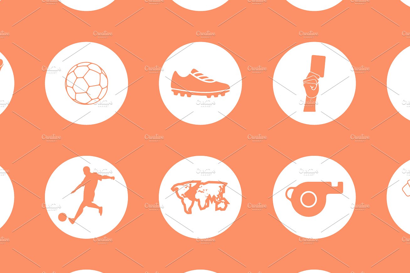 36 FOOTBALL simple icons