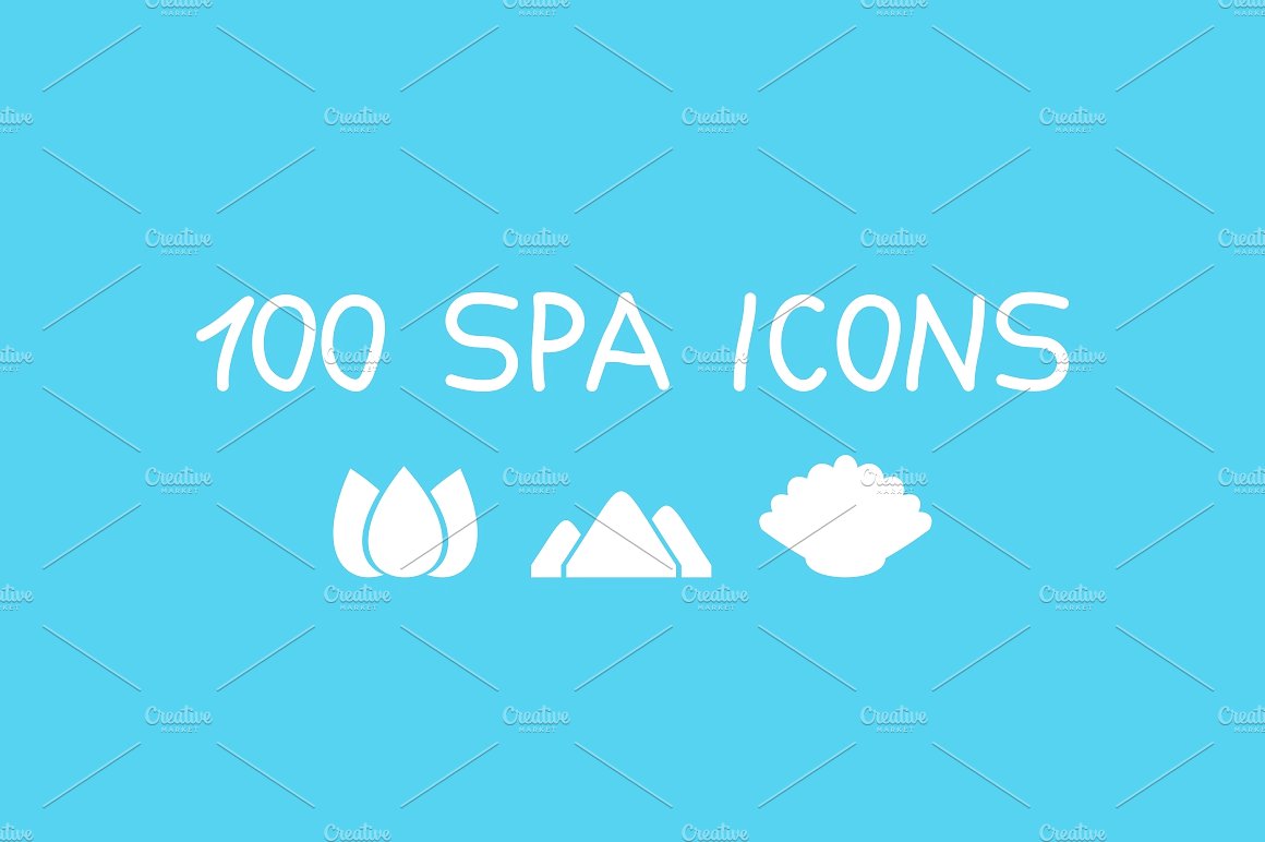 Collection spa icons