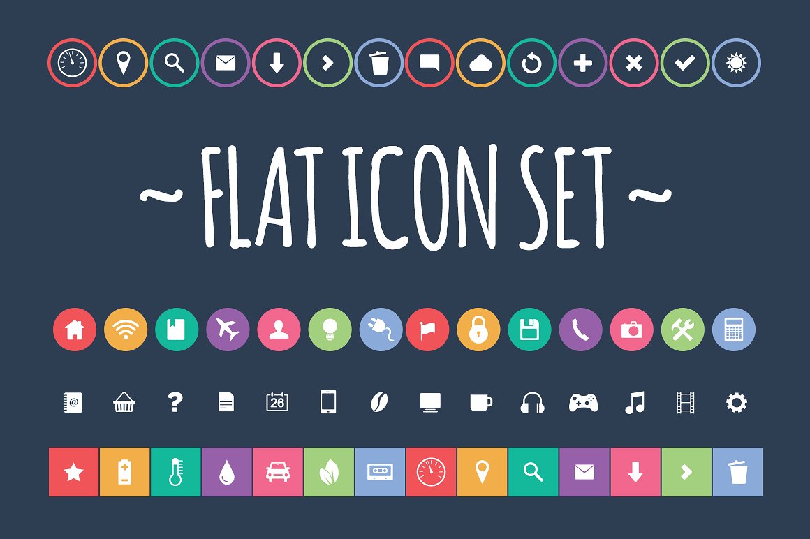 Flat Icon Set