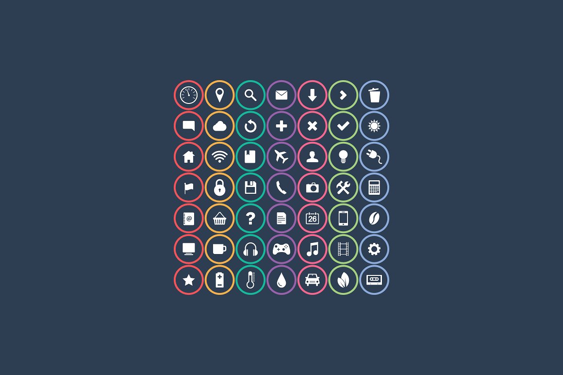 Flat Icon Set