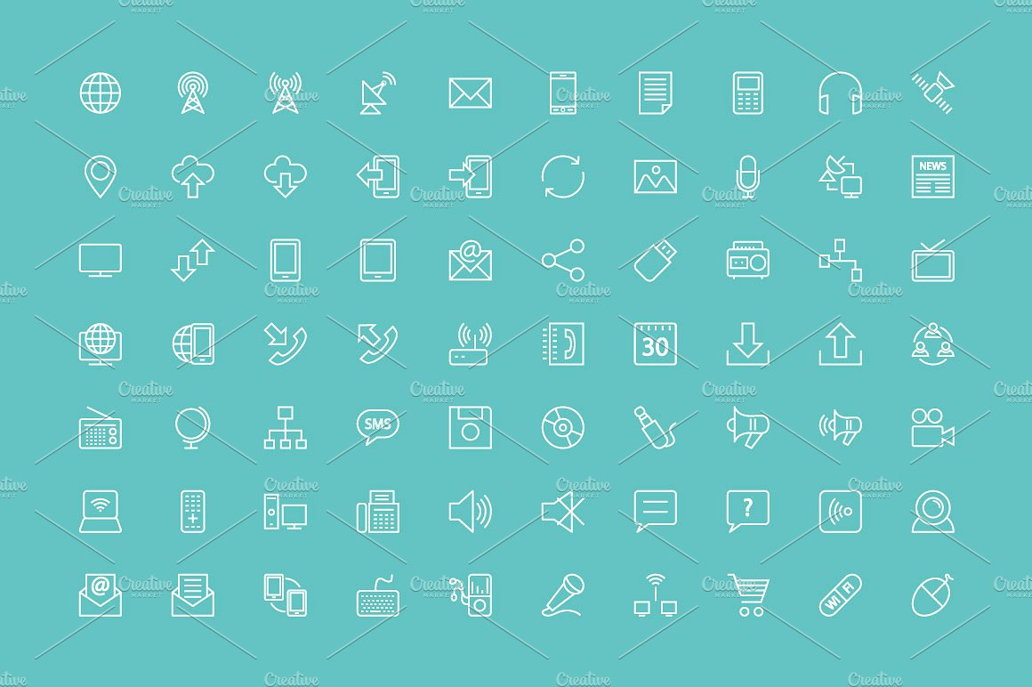 175 Communication Icons