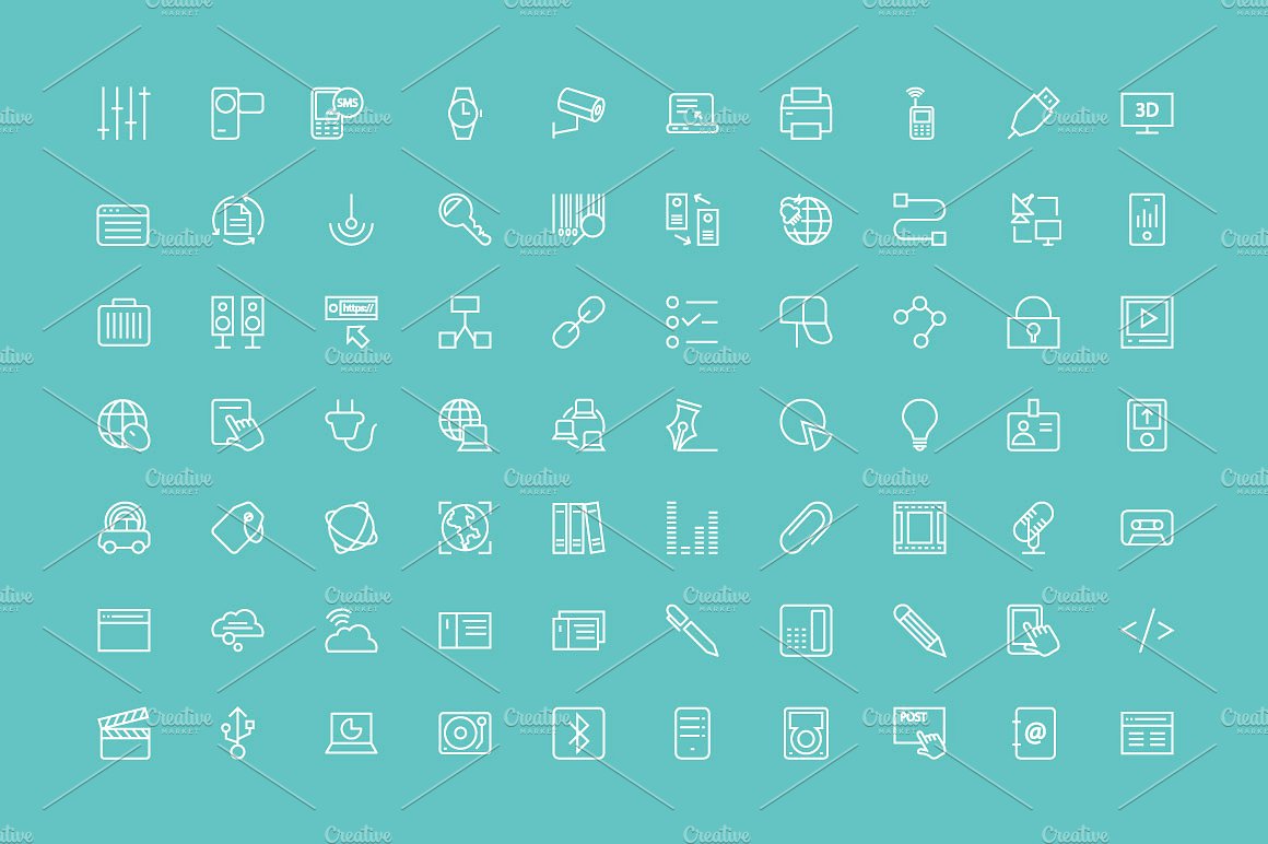 175 Communication Icons