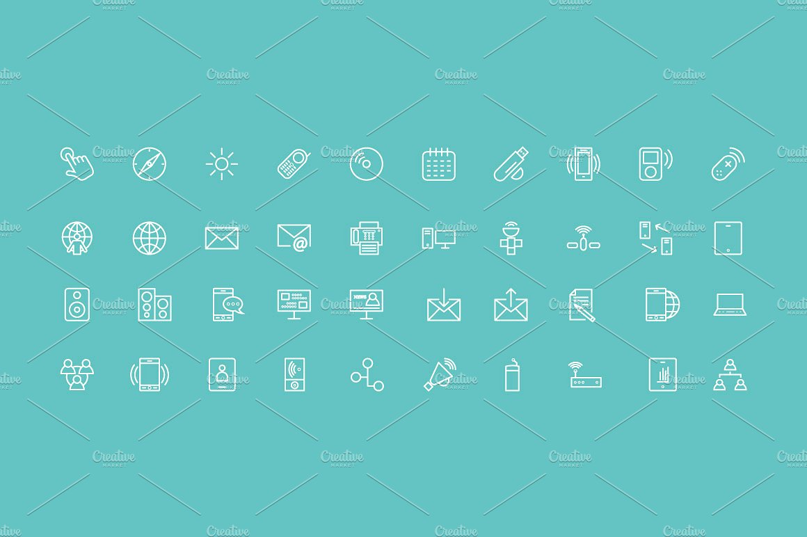 175 Communication Icons