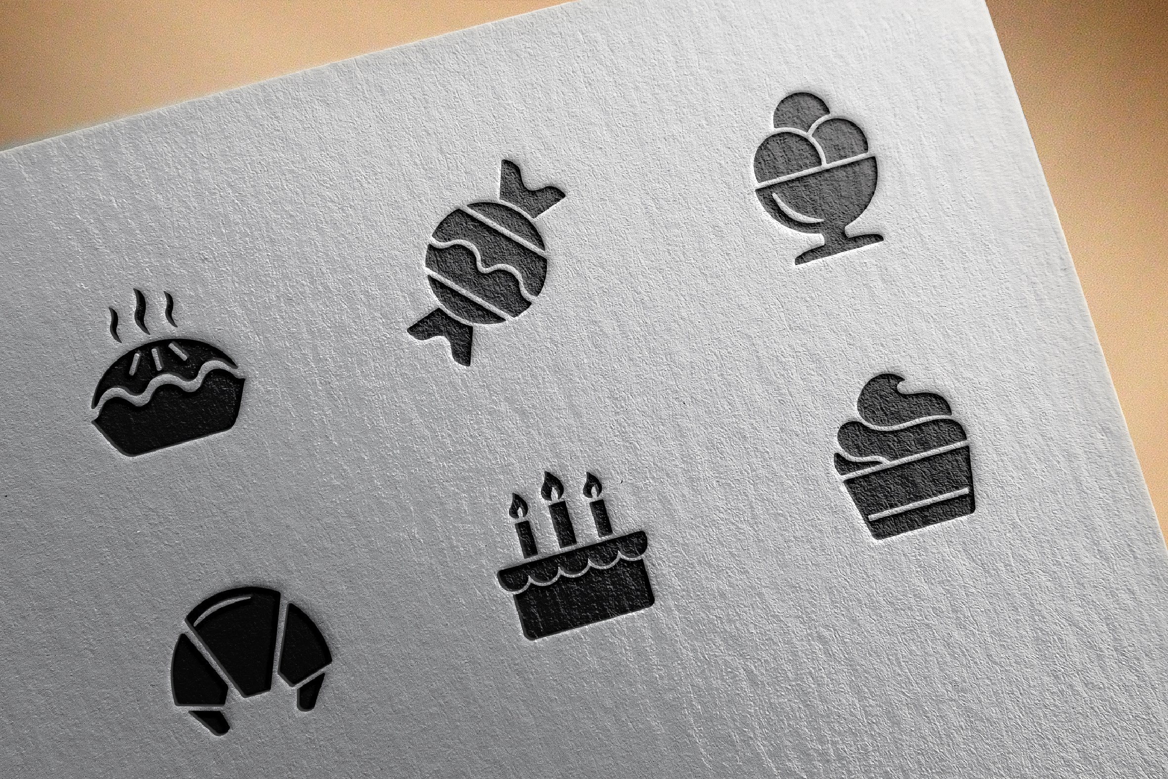 Dessert icons