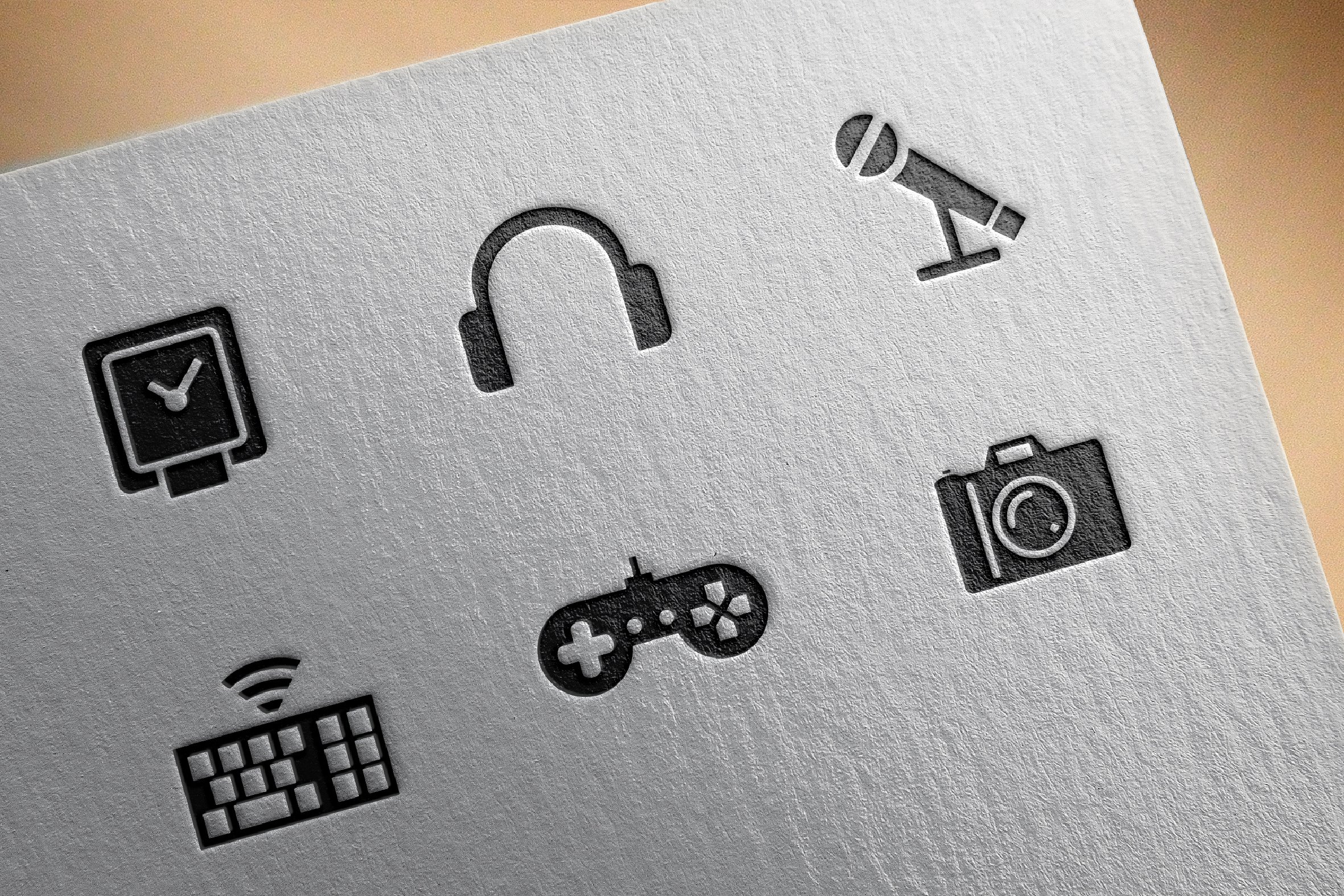 Electronic devices icons