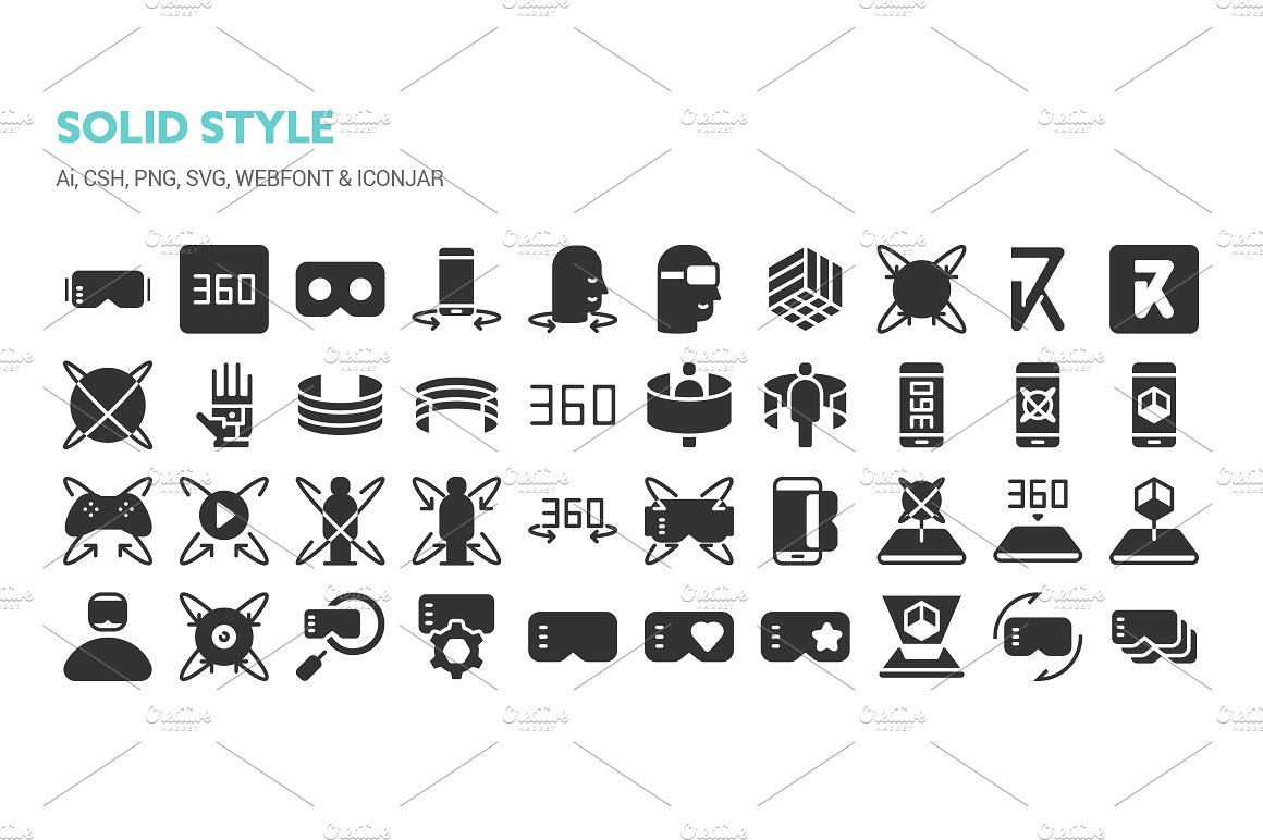 Virtual Reality Icons