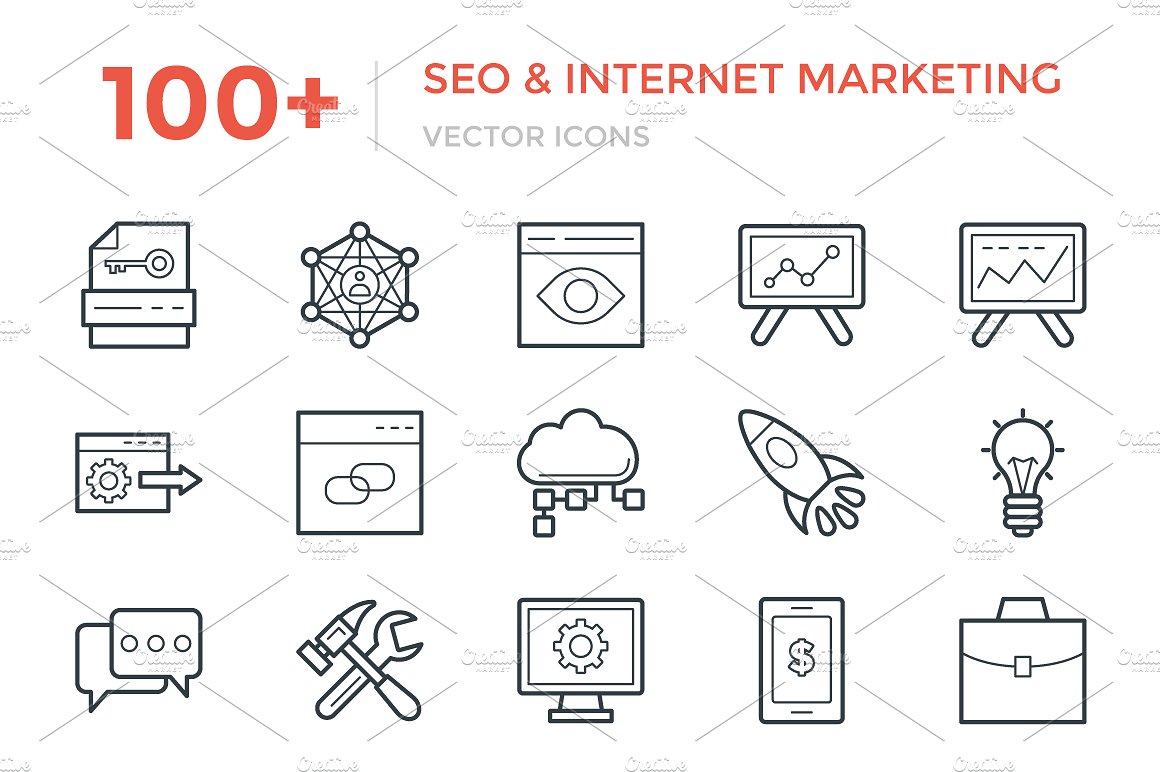 100 SEO and Internet Marketin